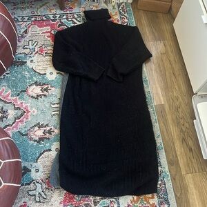 Two Toned Sweater Dress